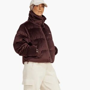 Adidas Regen Velour Down Puffer Jacket